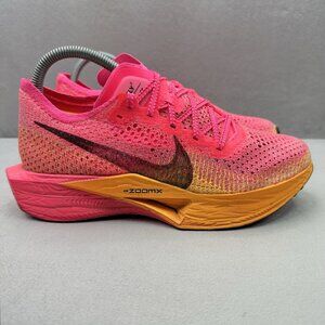 Womens Size 8.5 Nike ZoomX Vaporfly 3 Shoes Hyper Pink Laser Orange Running